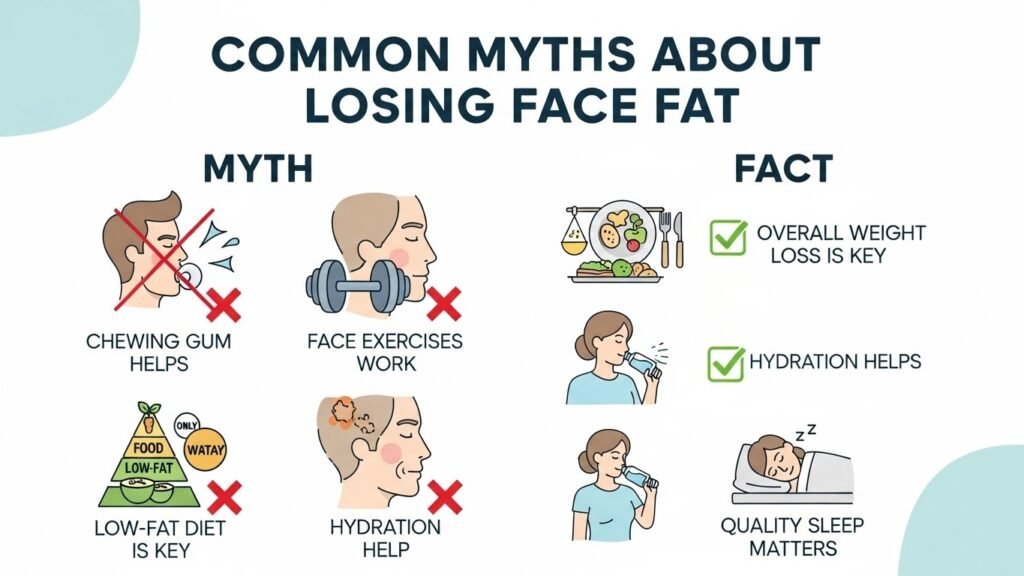 Common Myths About Losing Face Fat