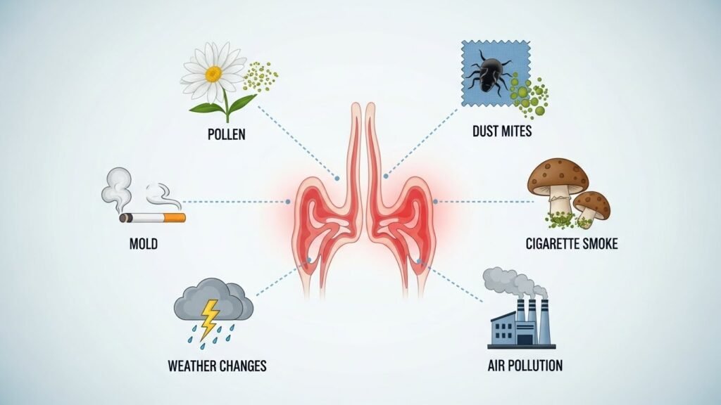 Environmental Triggers That Cause Sinus Issues