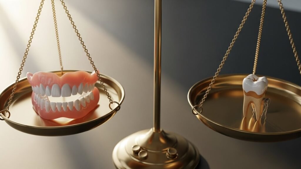 Fake Teeth or Saving the Natural Ones