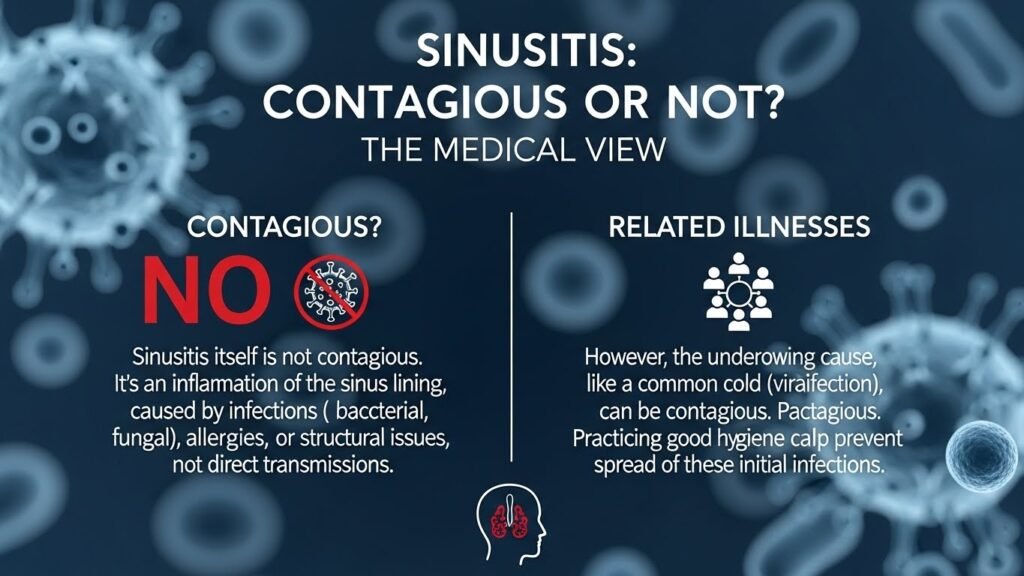 Sinusitis Contagious or Not