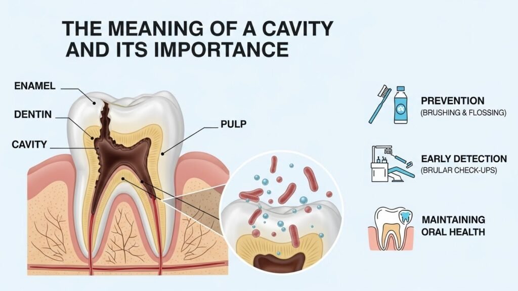 The Meaning of a Cavity