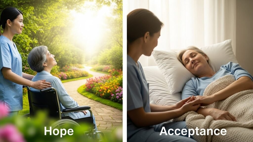 hope vs. acceptance