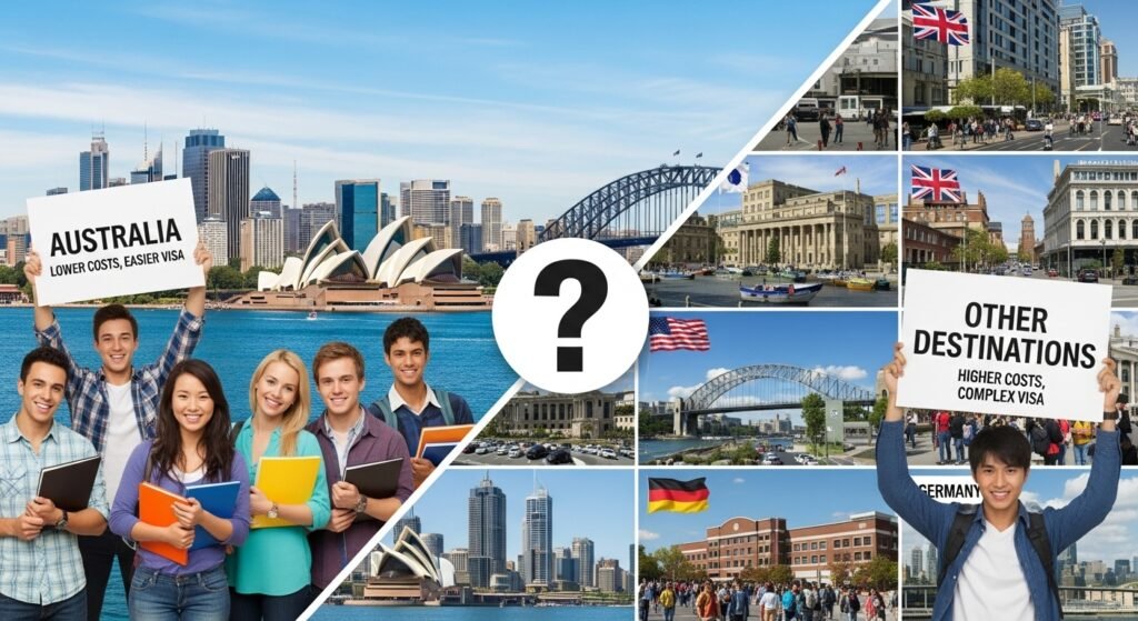 Australia Student Visa vs Other Study Destinations