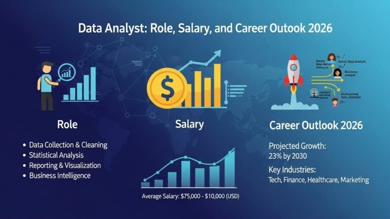 Data Analyst Guide 2026: Skills, Tools, Salary And How to Start