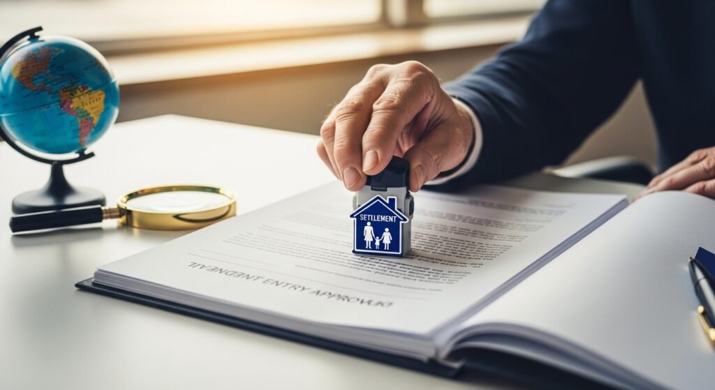 Dependent Entry Approval in Long-Term Settlement