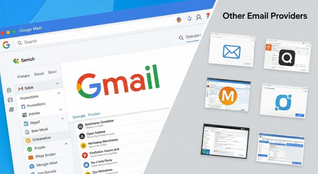 Gmail vs Other Email Providers