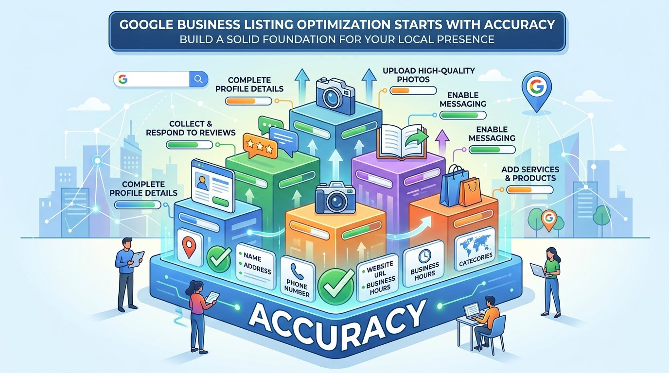 Google Business Listing Optimization Starts With Accuracy