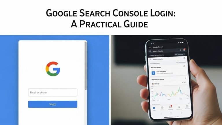 Google Search Console Login : How to Access GSC in 2026