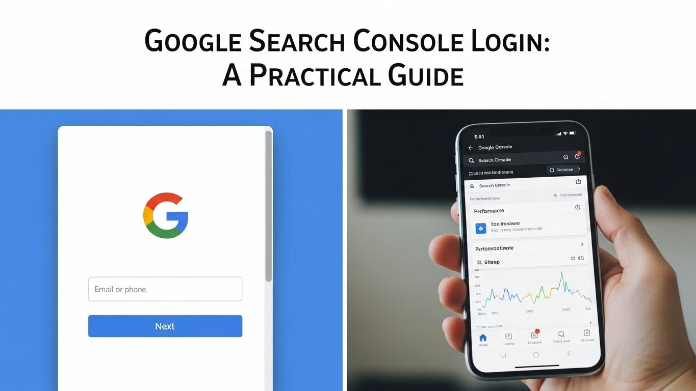 Google Search Console Login