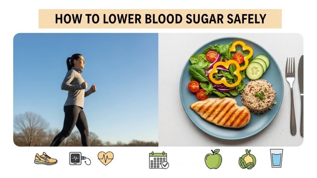 How to Lower Blood Sugar Safely