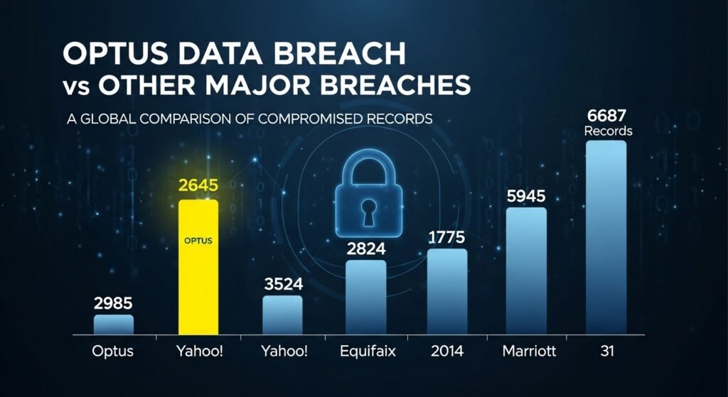 Optus Data Breach vs Other Major Breaches