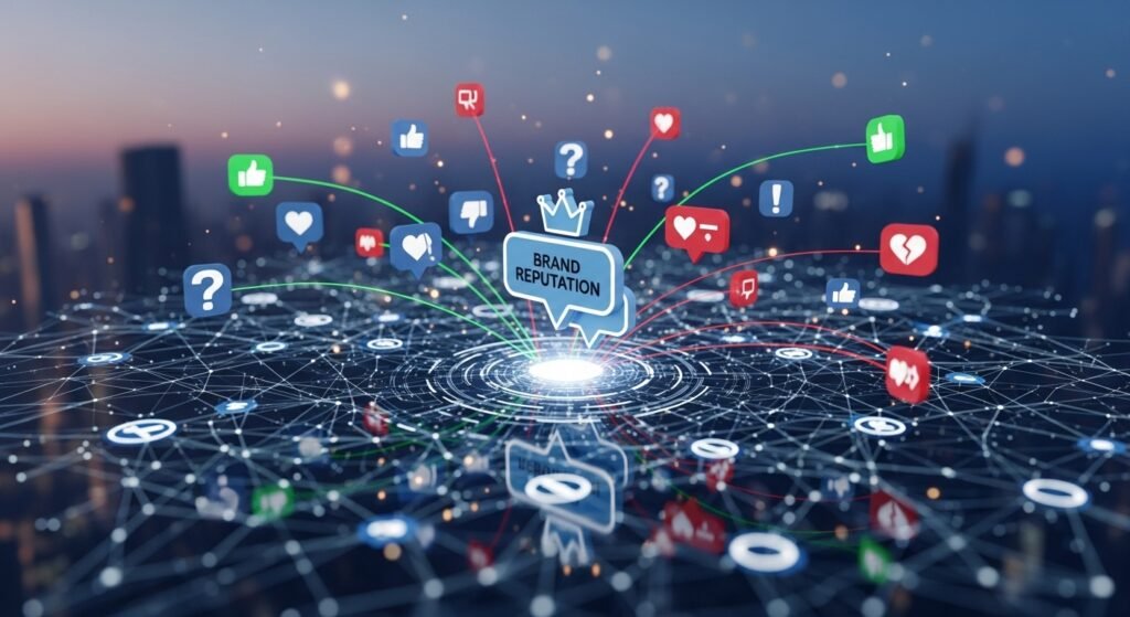 Social Media Presence and Brand Reputation