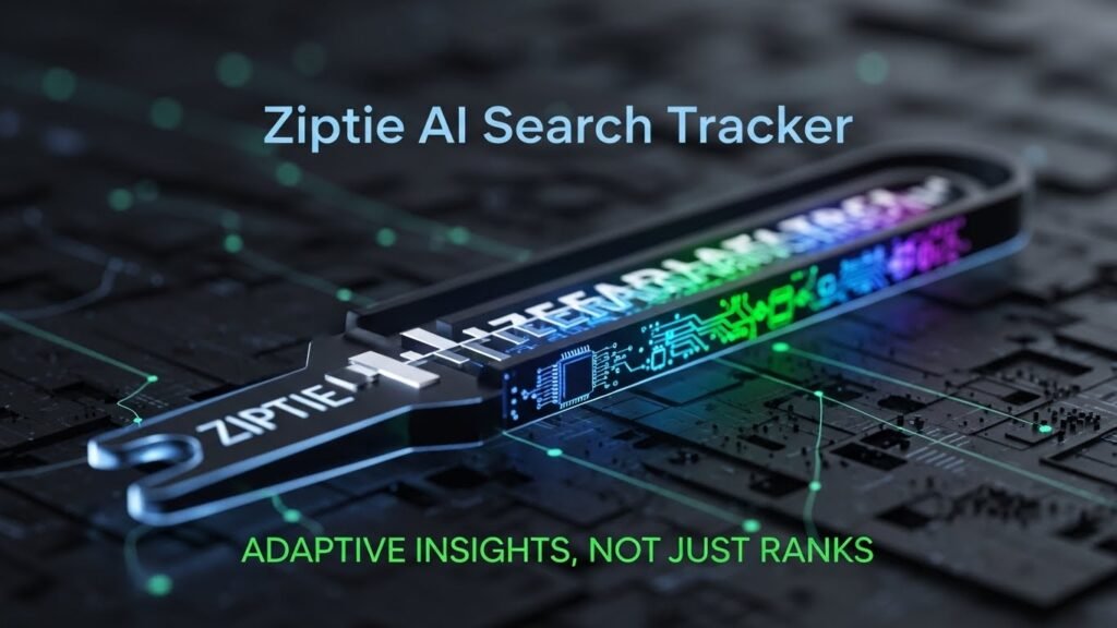 Ziptie as an AI Search Tracker