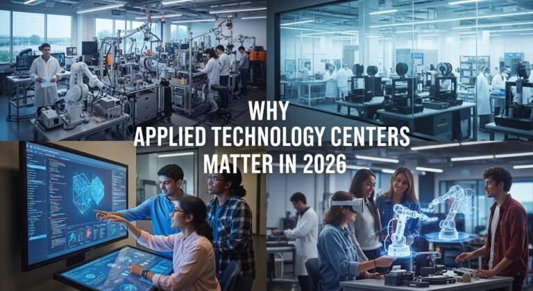 Why Applied Technology Centers Matter in 2026