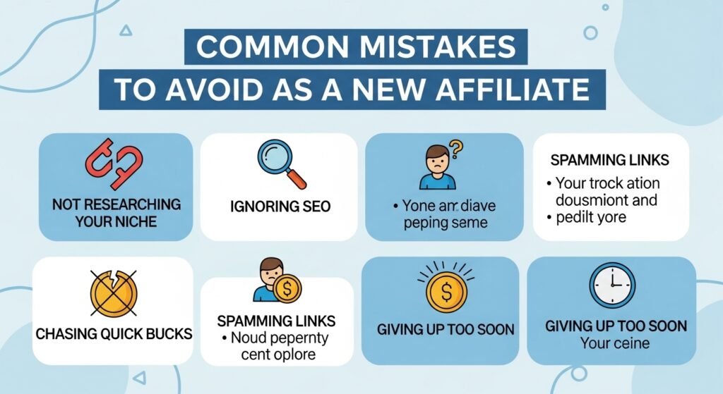 Common Mistakes to Avoid as a New Affiliate