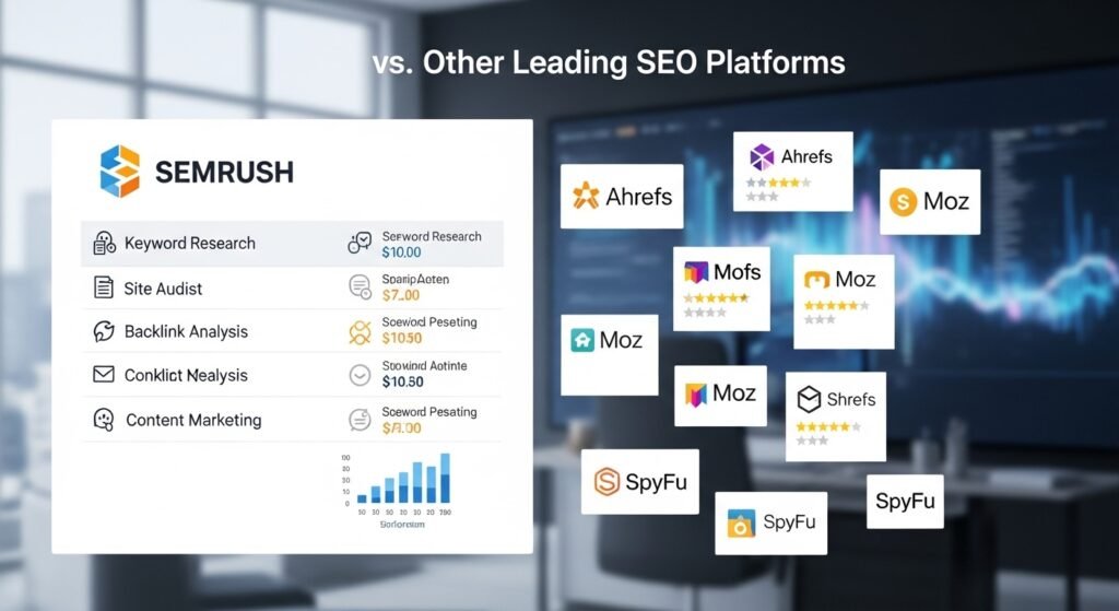 Comparing SEMrush With Other SEO Platforms