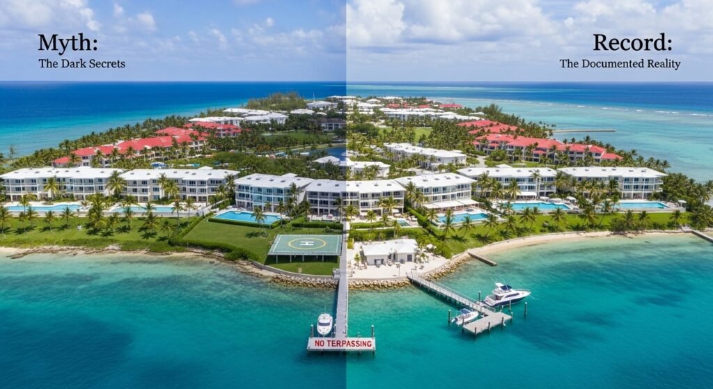 Epstein Island and the Myth Versus the Record