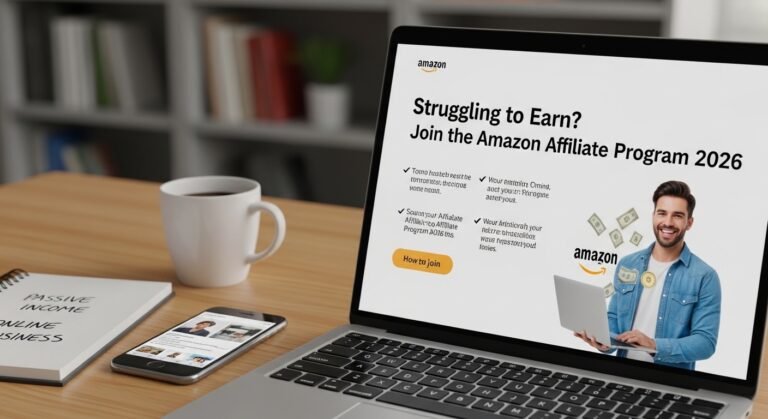 Struggling to Earn? Join the amazon affiliate program 2026