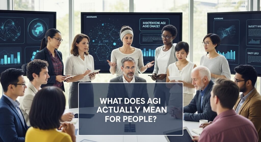 AGI Actually Mean For People