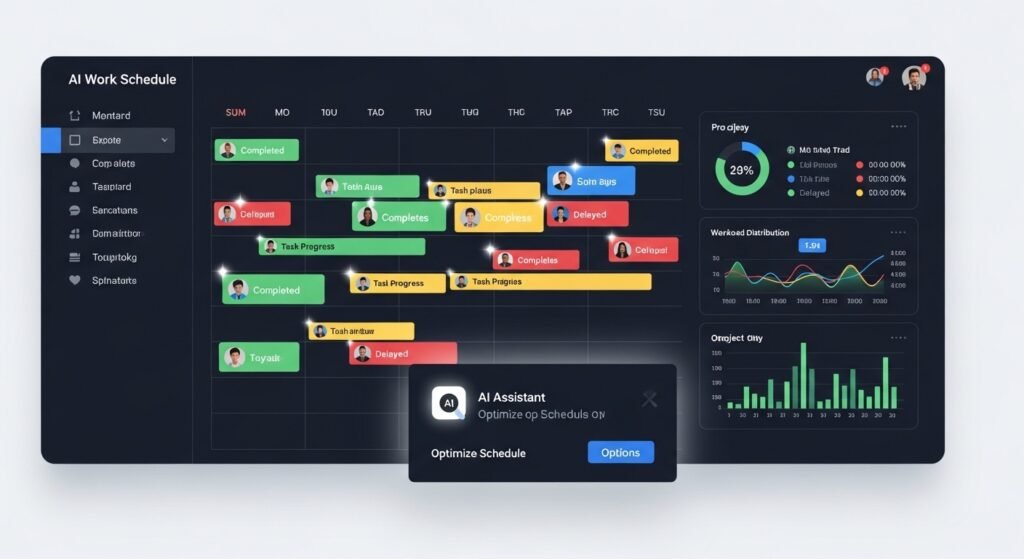 AI work schedule generator