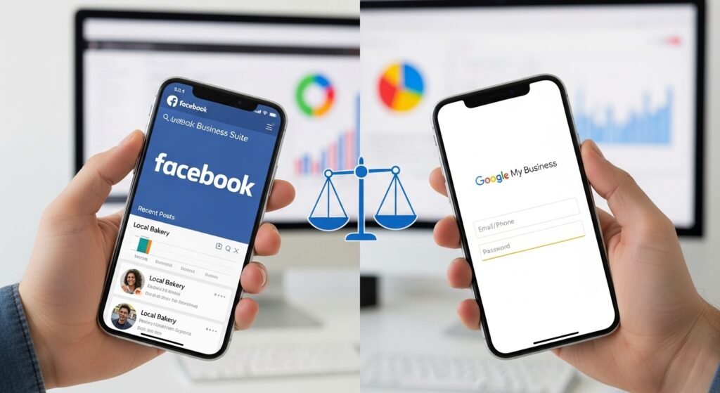 google my business login